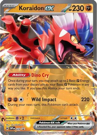 Koraidon ex 029 - Holofoil - Promo