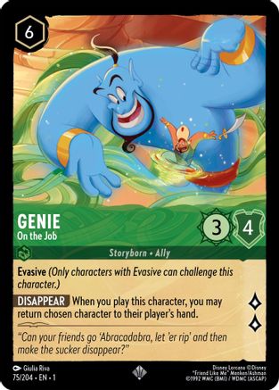 Genie (On the Job) - 75/204 - Super Rare