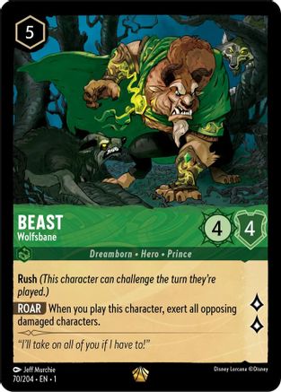 Beast (Wolfsbane) - 70/204 - Legendary (Foil)