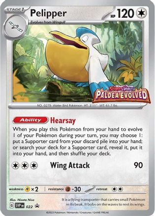 Pelipper (Prerelease) 022 - Promo