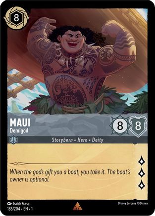 Maui (Demigod) - 185/204 - Rare (Foil)