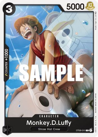 Monkey.D.Luffy - ST08-011 - Common