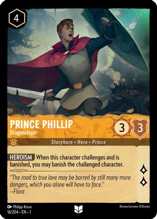 Prince Phillip (Dragonslayer) - 16/204 - Uncommon