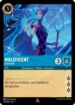 Maleficent (Uninvited) - 151/204 - Rare