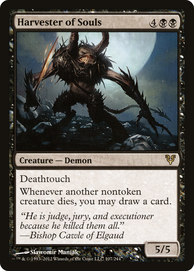Harvester of Souls (AVR-107)  Foil