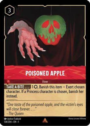 Poisoned Apple - 134/204 - Rare (Foil)