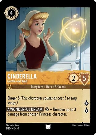 Cinderella (Gentle and Kind) - 3/204 - Uncommon