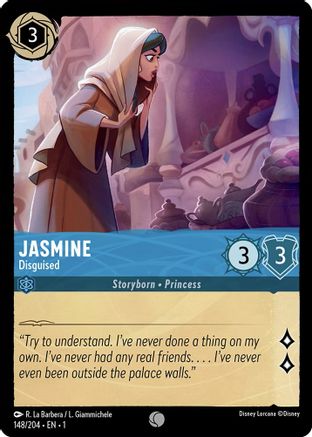 Jasmine (Disguised) - 148/204 - Common (Foil)