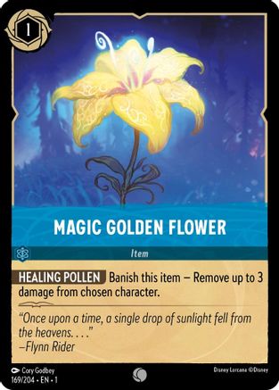 Magic Golden Flower - 169/204 - Common