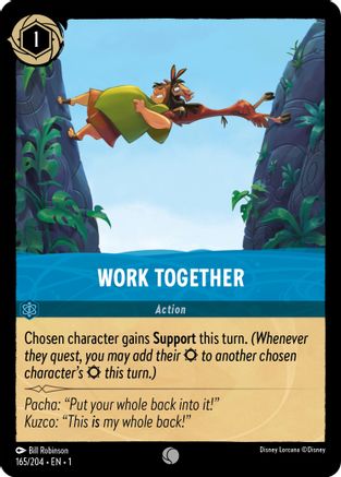 Work Together - 165/204 - Common (Foil)
