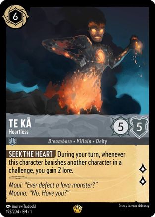 Te Ka (Heartless) - 192/204 - Legendary