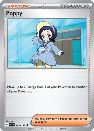 Poppy 193 - Uncommon - Reverse Holo