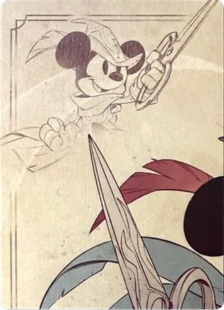 Mickey Mouse (Brave Little Tailor Puzzle Insert) -