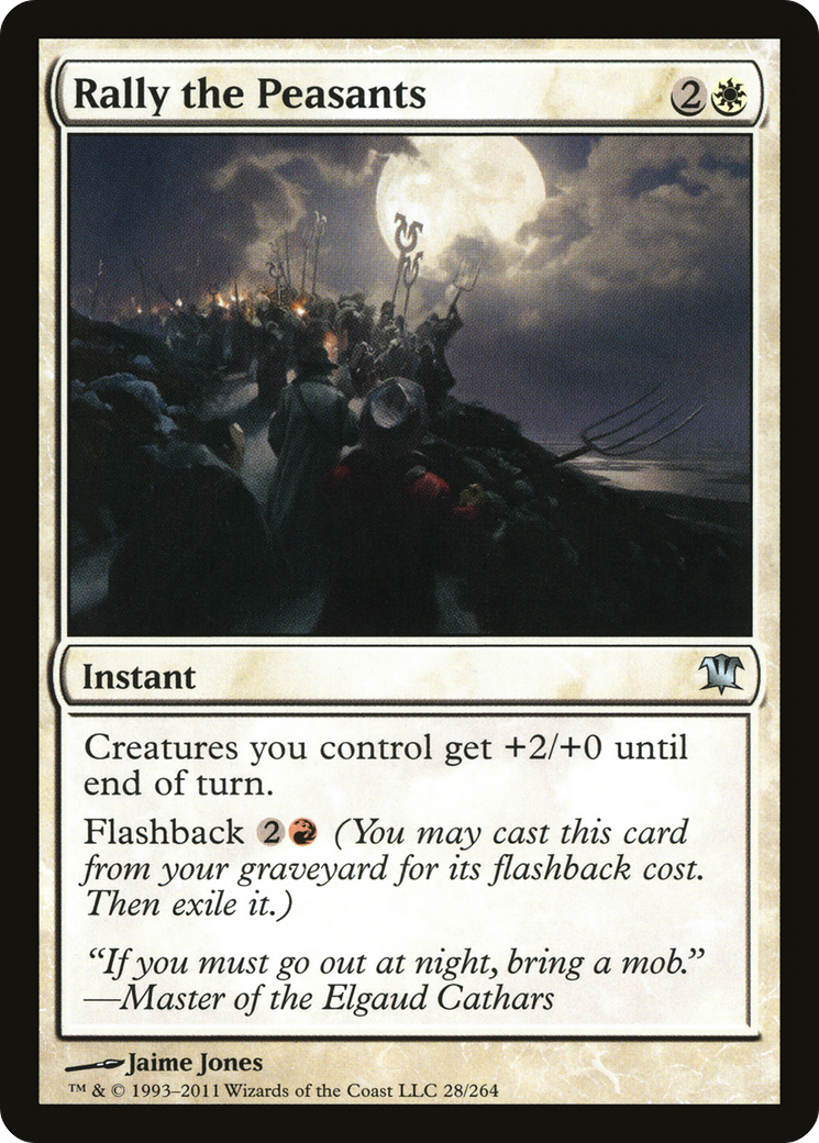 Rally the Peasants (ISD-028)  Foil