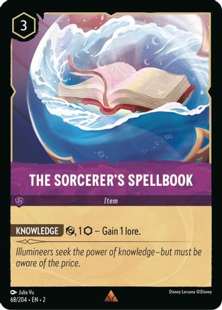The Sorcerer's Spellbook - 68/204 - Rare (Foil)