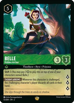 Belle (Hidden Archer) - 72/204 - Legendary (Foil)