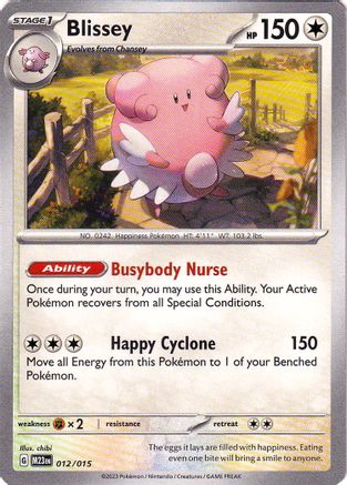 Blissey - 012 - Promo