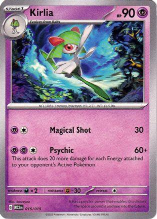Kirlia (015) - Promo