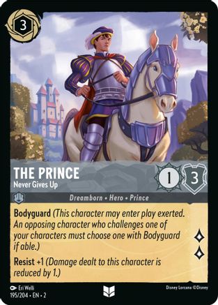 The Prince (Never Gives Up) - 195/204 - Uncommon (Foil)