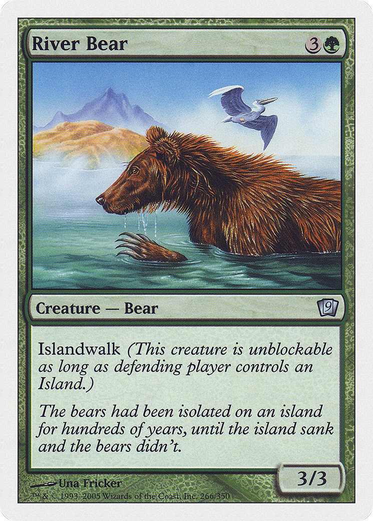 River Bear (9ED-266)  Foil