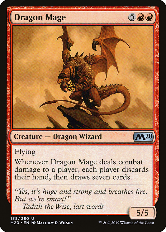 Dragon Mage (M20-135)  Foil