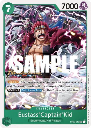 Eustass"Captain"Kid (Tournament Pack Vol. 5) - ST02-013 - Super Rare