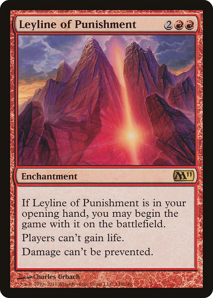 Leyline of Punishment (M11-148)  Foil