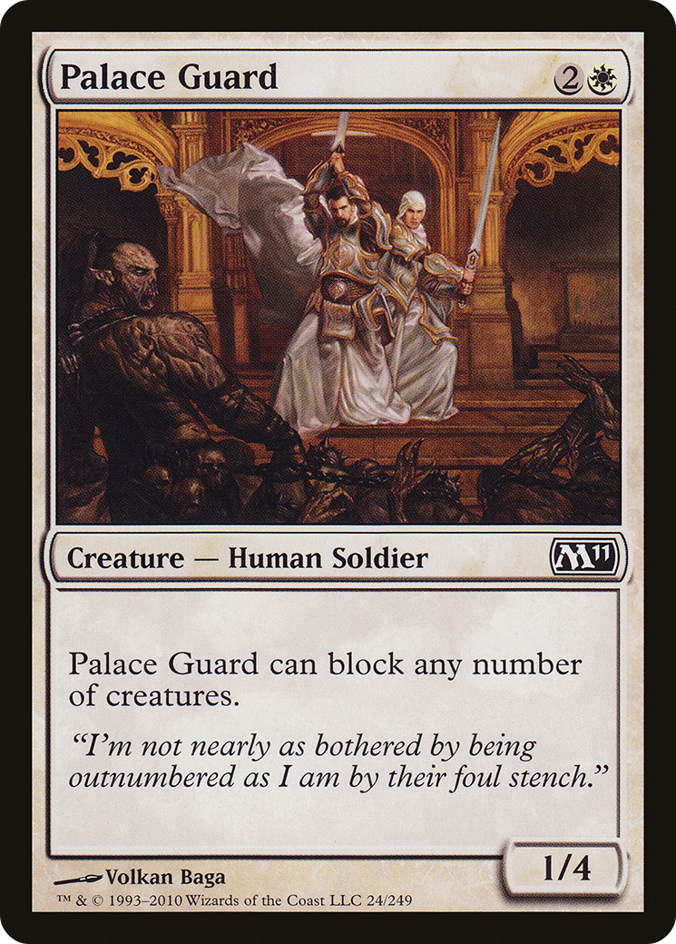 Palace Guard (M11-024)  Foil