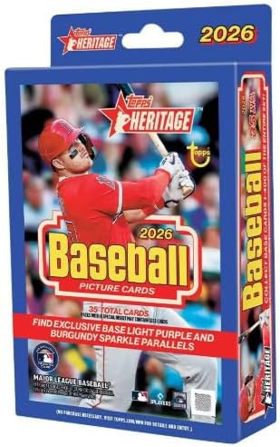 2026 Topps Heritage Baseball Hanger Box