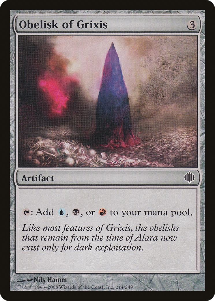 Obelisk of Grixis (ALA-214)  Foil
