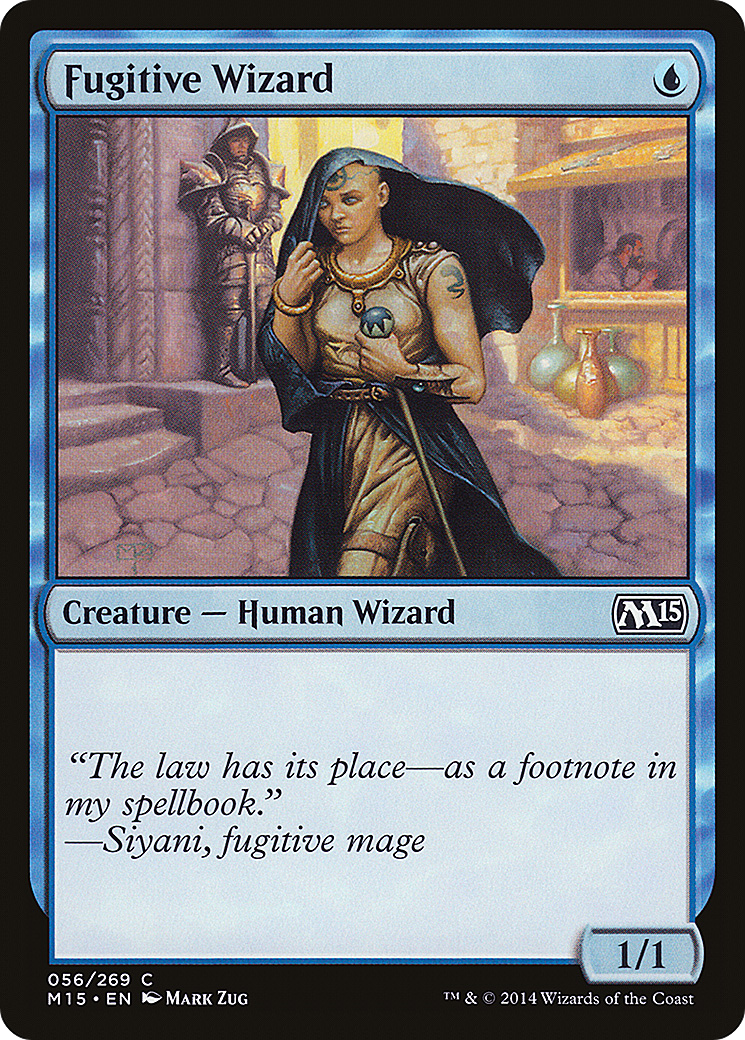 Fugitive Wizard (M15-056)  Foil