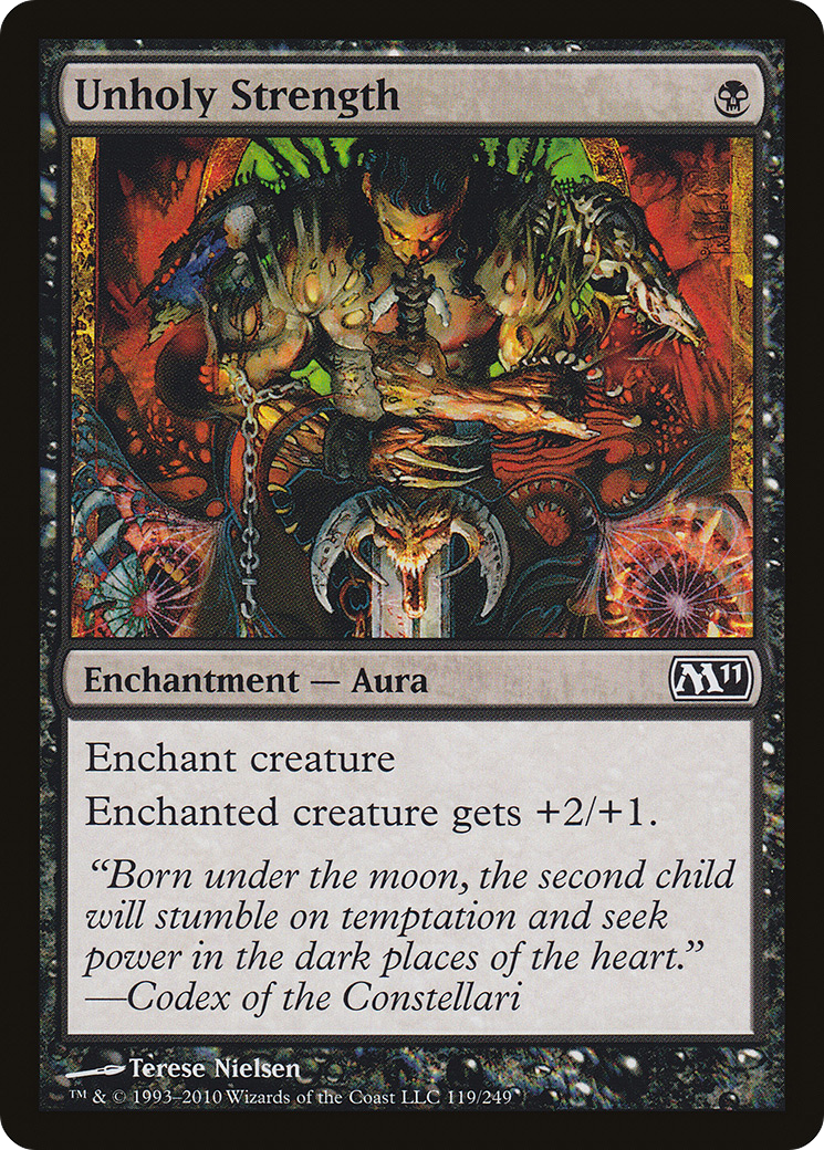 Unholy Strength (M11-119)  Foil
