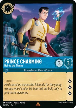 Prince Charming (Heir to the Throne) - 157/204 - Rare (Foil)