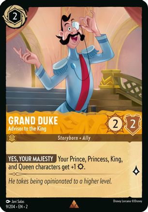 Grand Duke (Advisor to the King) - 9/204 - Rare (Foil)