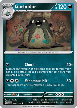 Garbodor - 117/182 - Uncommon