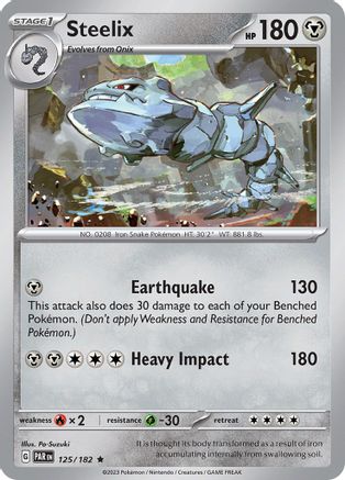 Steelix - 125/182 - Rare - Reverse Holo