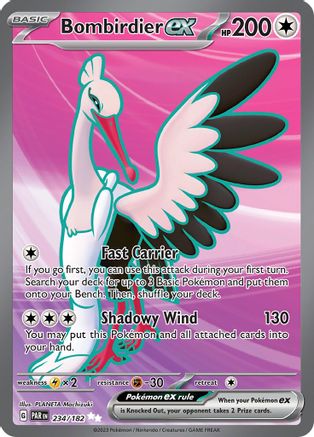 Bombirdier EX - 234/182 - Ultra Rare