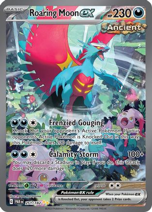 Roaring Moon EX - 251/182 - Special Illustration Rare