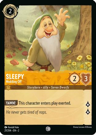 Sleepy (Nodding Off) - 21/204 - Common (Foil)