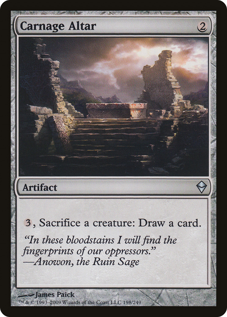 Carnage Altar (ZEN-198)  Foil