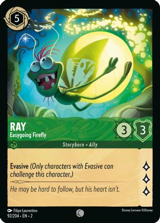 Ray (Easygoing Firefly) - 92/204 - Common (Foil)
