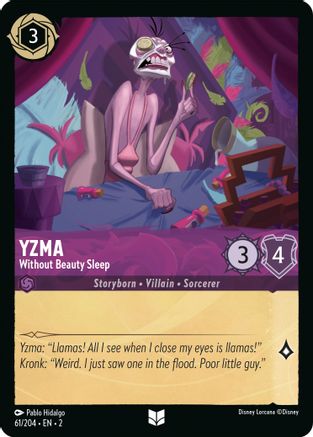 Yzma (Without Beauty Sleep) - 61/204 - Uncommon (Foil)