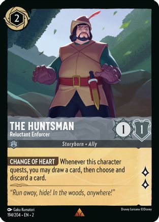 The Huntsman (Reluctant Enforcer) - 194/204 - Rare (Foil)