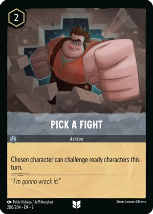 Pick a Fight - 200/204 - Uncommon (Foil)