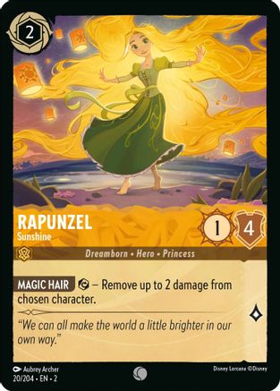 Rapunzel (Sunshine) - 20/204 - Common (Foil)