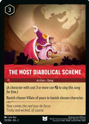 The Most Diabolical Scheme - 131/204 - Uncommon (Foil)