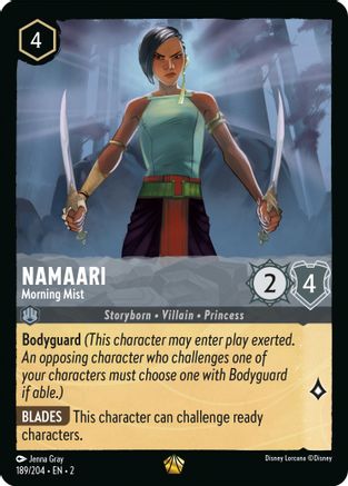 Namaari (Morning Mist) - 189/204 - Legendary (Foil)