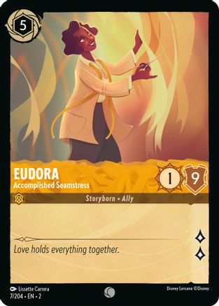 Eudora (Accomplished Seamstress) - 7/204 - Common (Foil)
