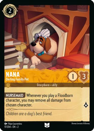 Nana (Darling Family Pet) - 17/204 - Uncommon (Foil)