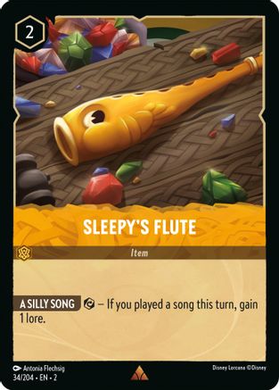 Sleepy's Flute - 34/204 - Rare (Foil)